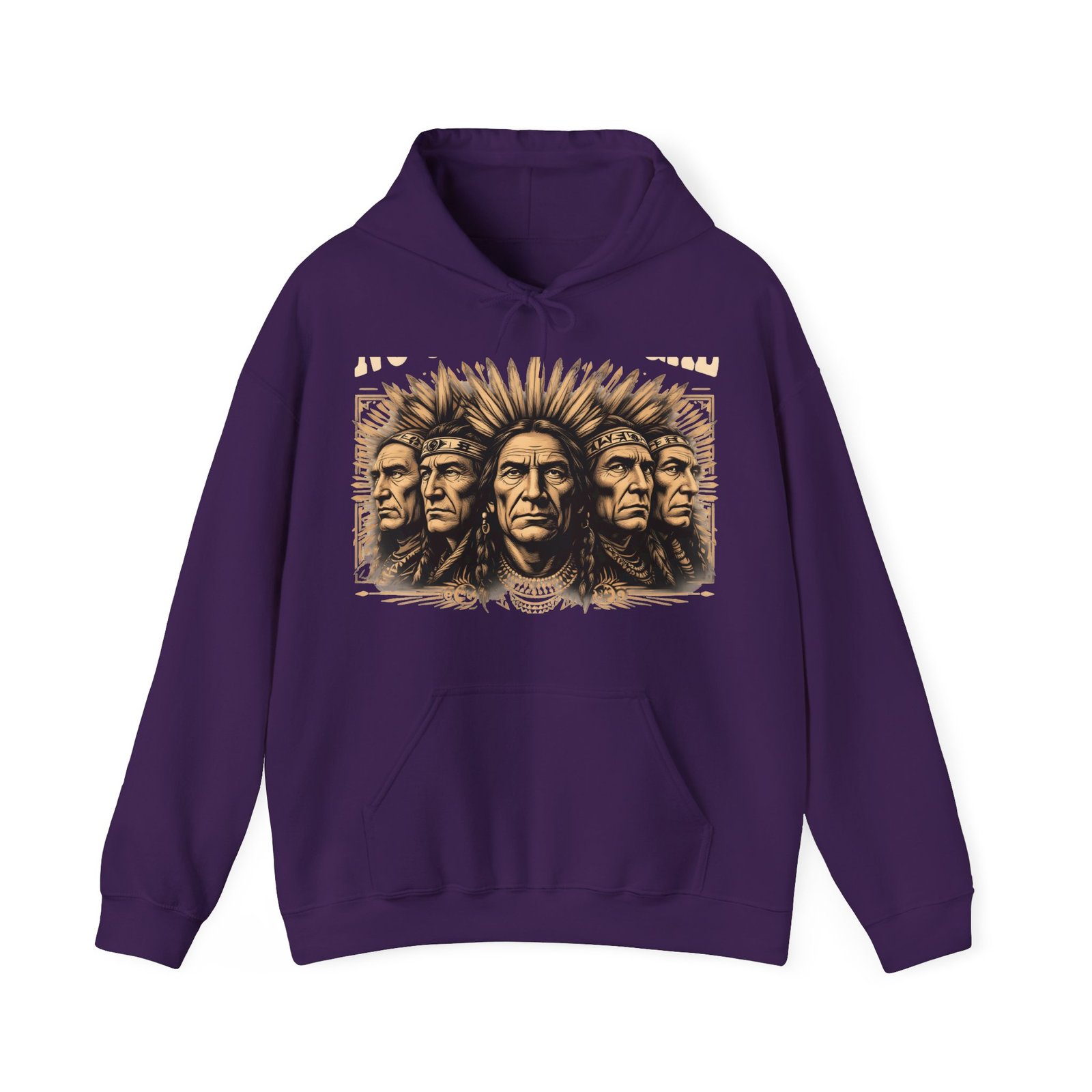 No One Is Illegal on Stolen Land Statement Design Hoodie - Image 37