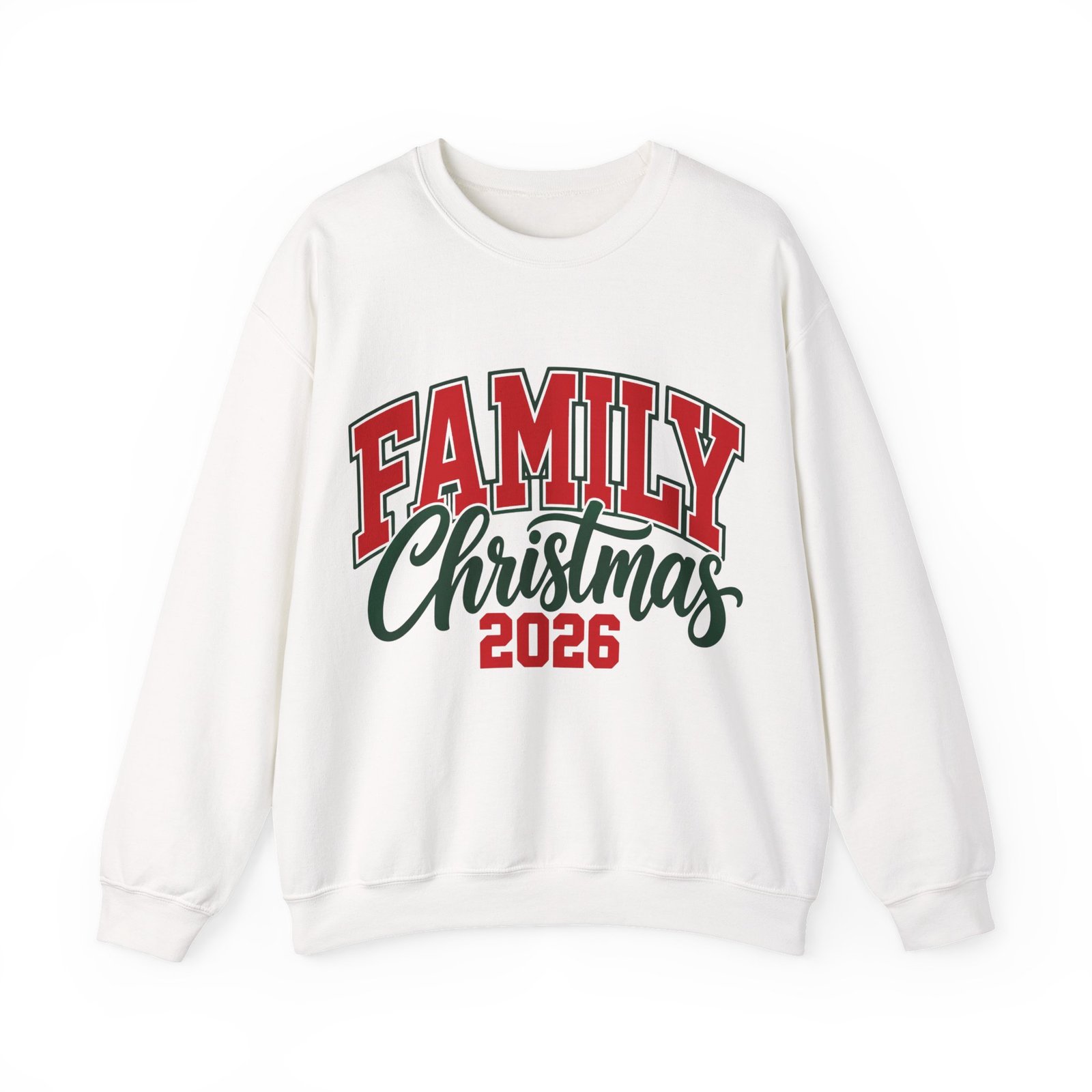 Family Christmas 2026 Celebration Design Sweatshirt