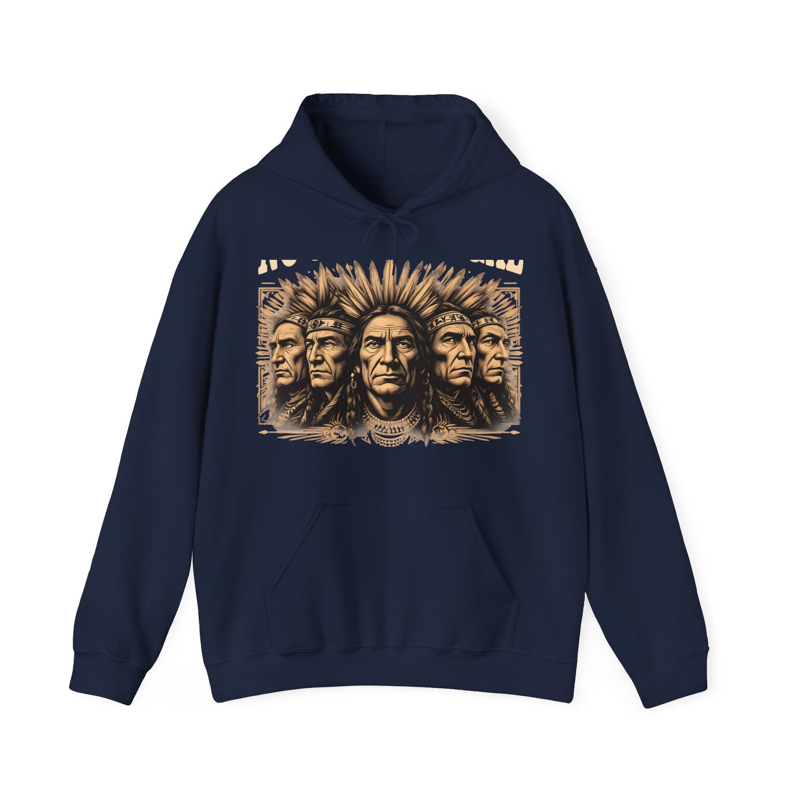 No One Is Illegal on Stolen Land Statement Design Hoodie - Image 33