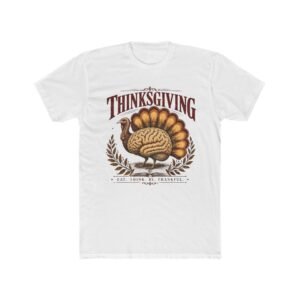 Thanksgiving Turkey Design with Light Bulb Feathers T-Shirt