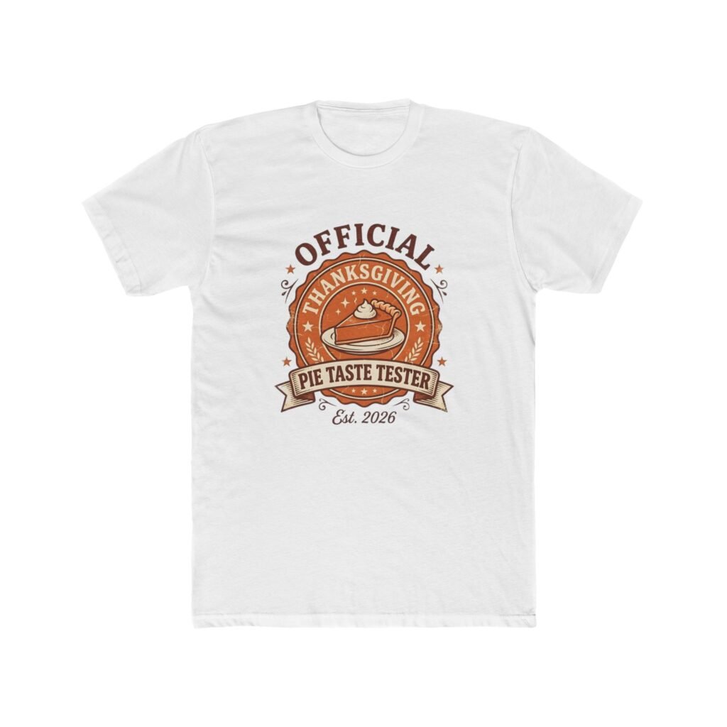 Official Thanksgiving Pie Taste Tester Design T-Shirt