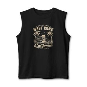 California West Coast Surf Club Design Tank Top