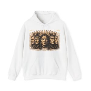 No One Is Illegal on Stolen Land Statement Design Hoodie
