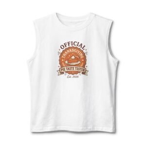 Official Thanksgiving Pie Taste Tester Design Tank Top