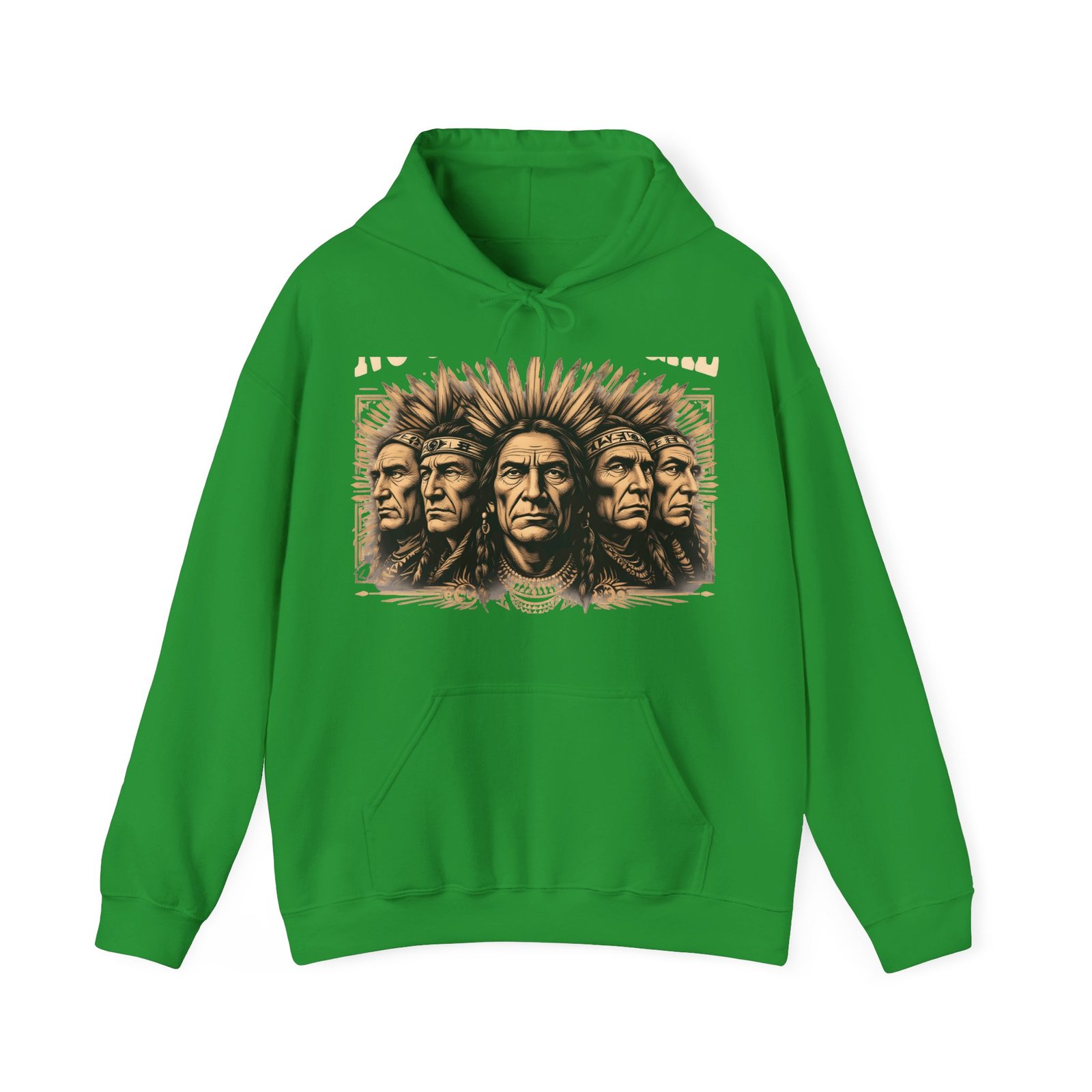 No One Is Illegal on Stolen Land Statement Design Hoodie - Image 21