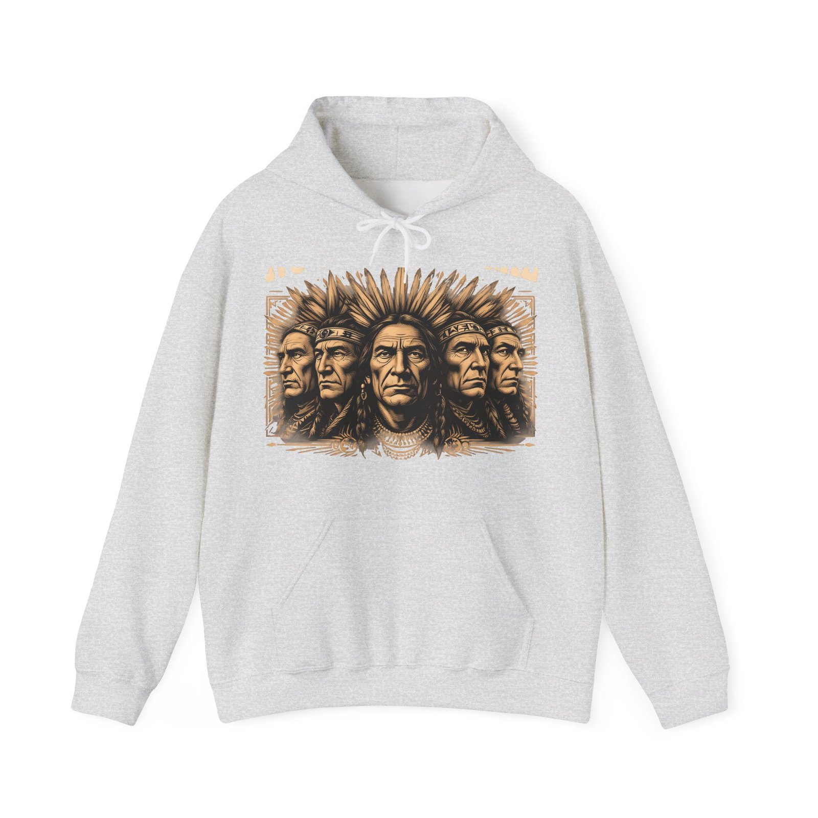 No One Is Illegal on Stolen Land Statement Design Hoodie - Image 5