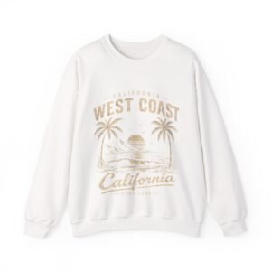 California West Coast Surf Club Design Sweatshirt